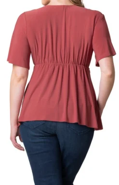 Abby Twist Front Top - Plus