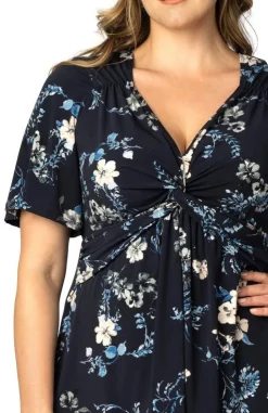 Abby Twist Front Top - Plus