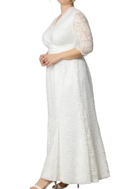 Amour Lace Wedding Gown - Plus