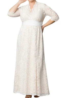 Amour Lace Wedding Gown - Plus