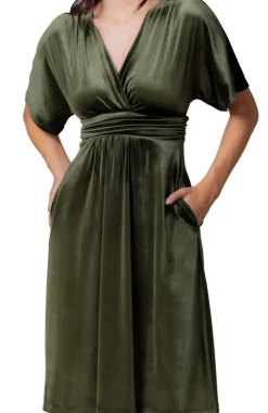 Angelic Velvet Cocktail Dress