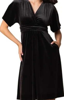 Angelic Velvet Cocktail Dress