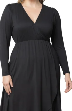 Aster Faux Wrap Dress - Plus