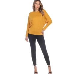 Banded Dolman Top