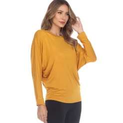Banded Dolman Top