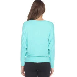 Banded Dolman Top