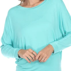 Banded Dolman Top
