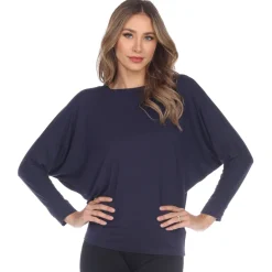 Banded Dolman Top