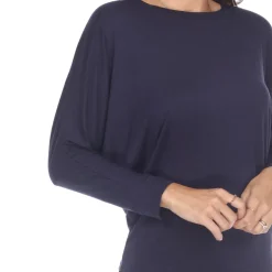 Banded Dolman Top