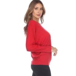 Banded Dolman Top