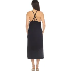 Braided Strap Midi Dress