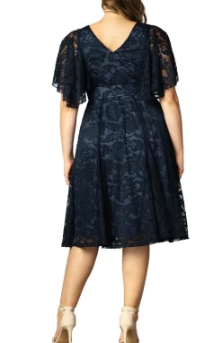 Camille Lace Cocktail Dress - Plus
