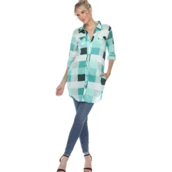 Classic Plaid Tunic Shirt