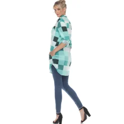 Classic Plaid Tunic Shirt