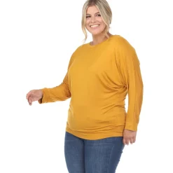Dolman Sleeve Top - Plus