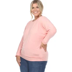 Dolman Sleeve Top - Plus