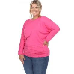 Dolman Sleeve Top - Plus