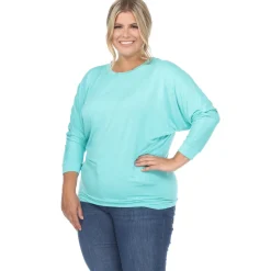 Dolman Sleeve Top - Plus