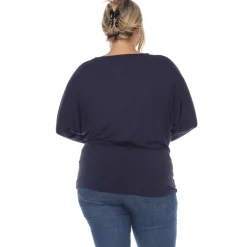 Dolman Sleeve Top - Plus