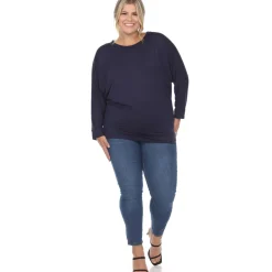 Dolman Sleeve Top - Plus