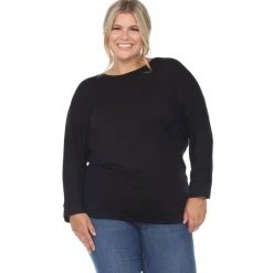 Dolman Sleeve Top - Plus
