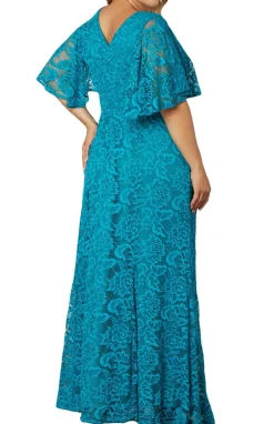 Duchess Lace Evening Gown - Plus