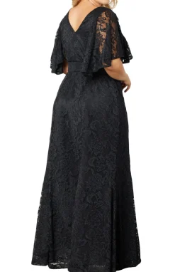 Duchess Lace Evening Gown - Plus