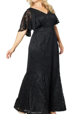 Duchess Lace Evening Gown - Plus