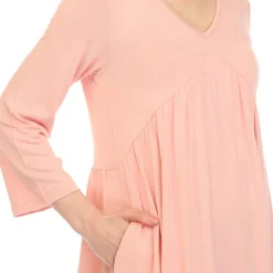 Empire Waist V-Neck Tunic Top