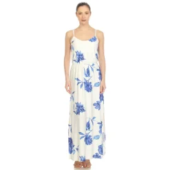 Floral Strap Maxi Dress