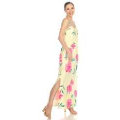 Floral Strap Maxi Dress