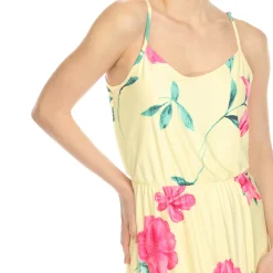 Floral Strap Maxi Dress