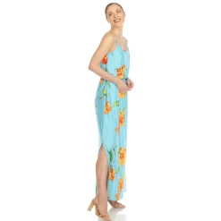 Floral Strap Maxi Dress