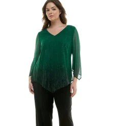 Hanky Hem Pant Set - Plus
