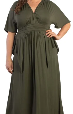 Indie Flair Maxi Dress - Plus