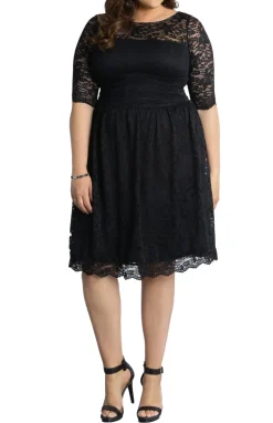 Luna Lace Dress - Plus