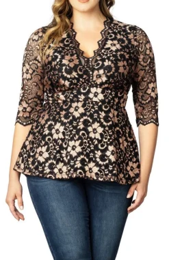 Luxe Lace Top - Plus