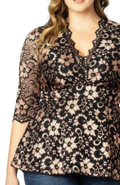 Luxe Lace Top - Plus