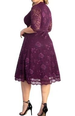 Mademoiselle Lace Cocktail Dress - Plus