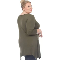 Makayla Tunic Top - Plus