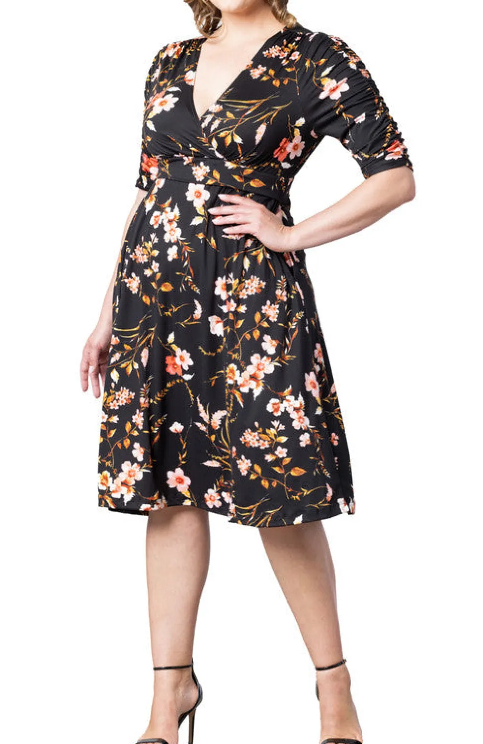 Midnight Garden Gabriella Dress - Plus