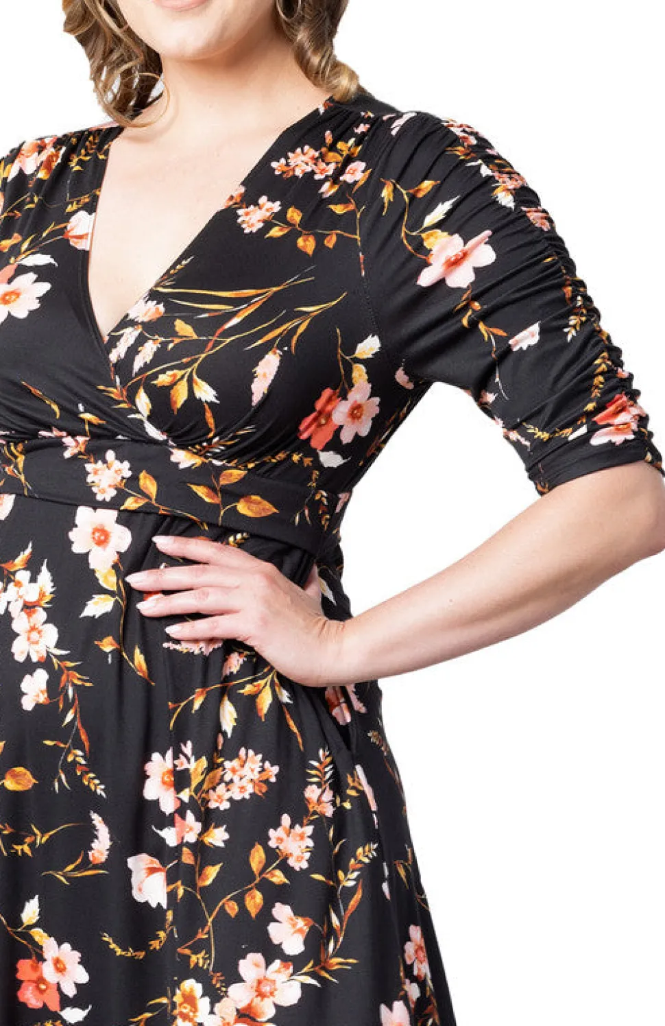 Midnight Garden Gabriella Dress - Plus