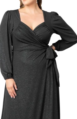 Modern Muse Wrap Gown - Plus