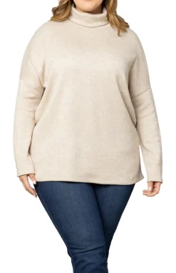 Paris Turtleneck Tunic Sweater - Plus