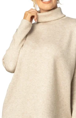 Paris Turtleneck Tunic Sweater
