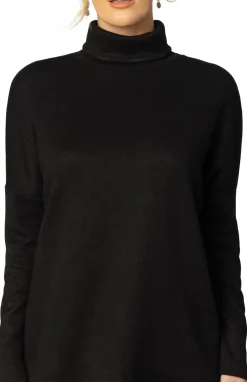 Paris Turtleneck Tunic Sweater