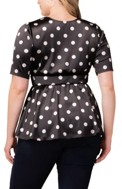 Posh Peplum Top - Plus