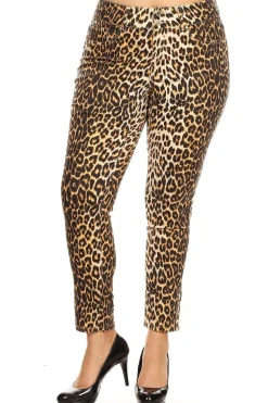 Printed Cheetah Pants