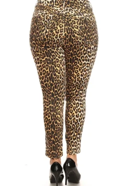 Printed Cheetah Pants