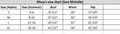 Sara Michelle 3/4 Bell Sleeve 2 Fer Dress And Necklace